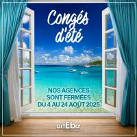 Congés d'été jusqu'au 25 août