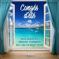Cong&eacute;s d'&eacute;t&eacute; du 3 au 22 ao&ucirc;t 2026 