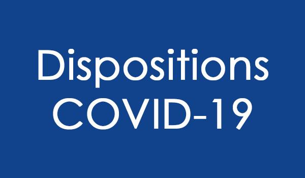 Dispositions Covid-19