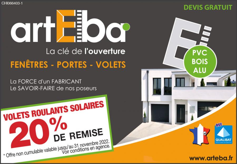 -20% sur les volets roulants solaires