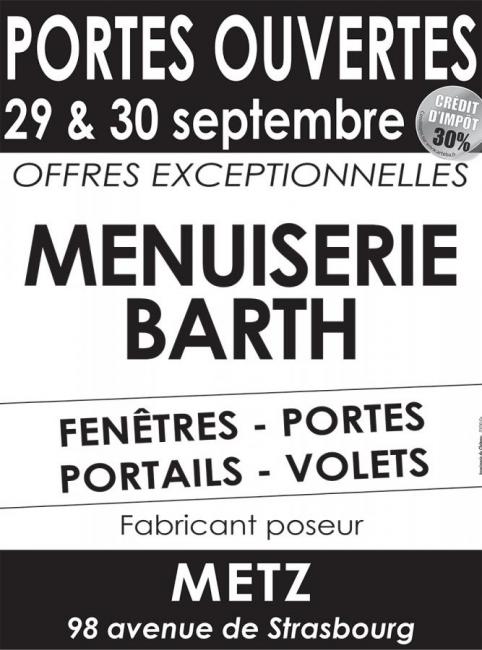 Portes Ouvertes Menuiserie Barth