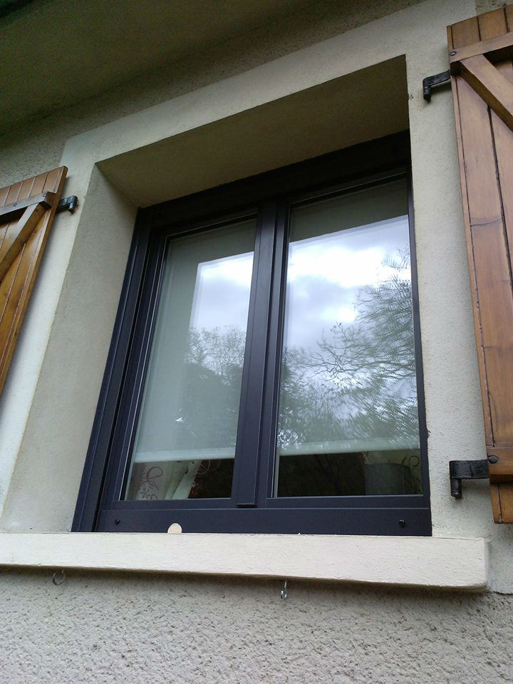 Huisserie PVC anthracite