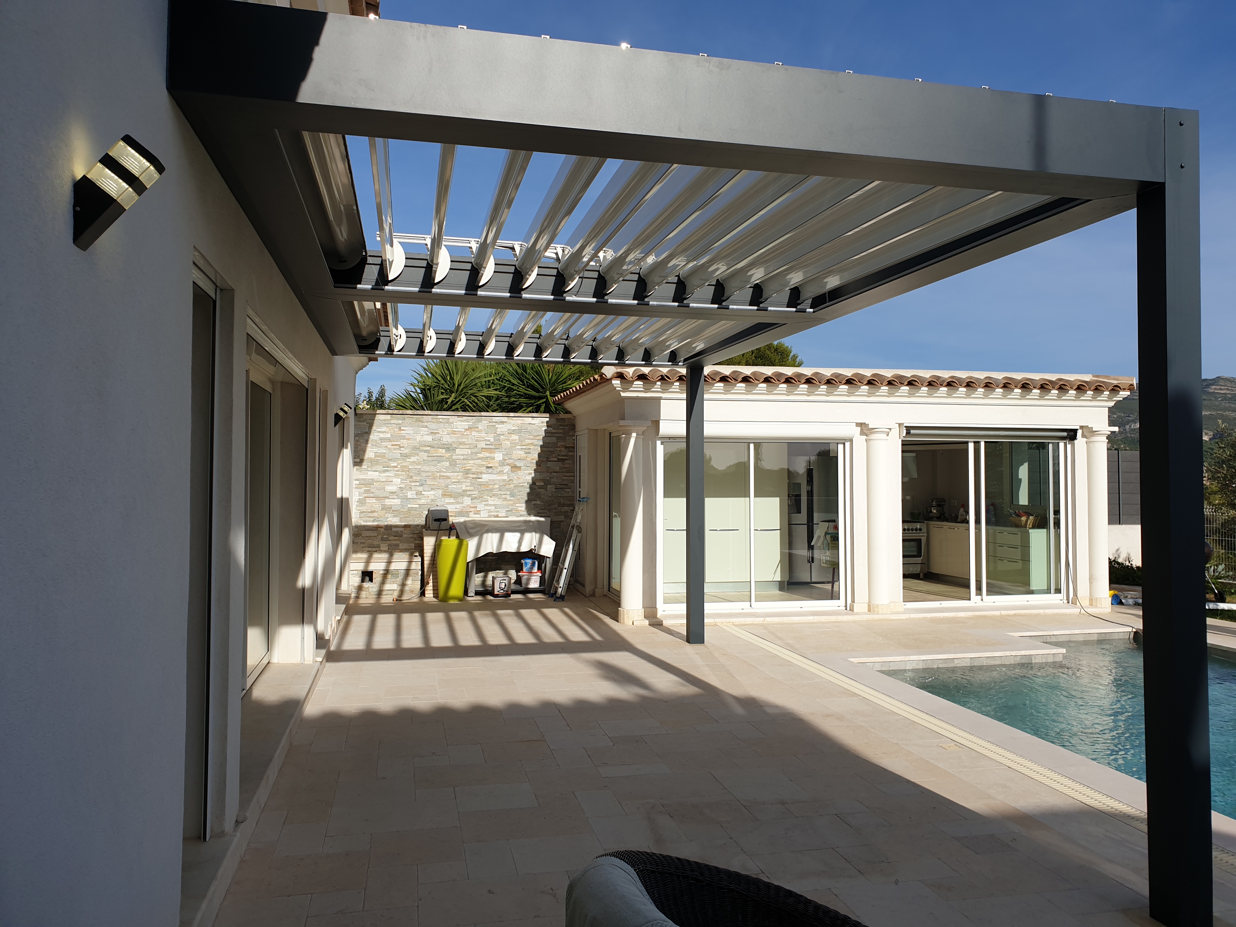 Pergola IBIZA Double Module SAS Fournier