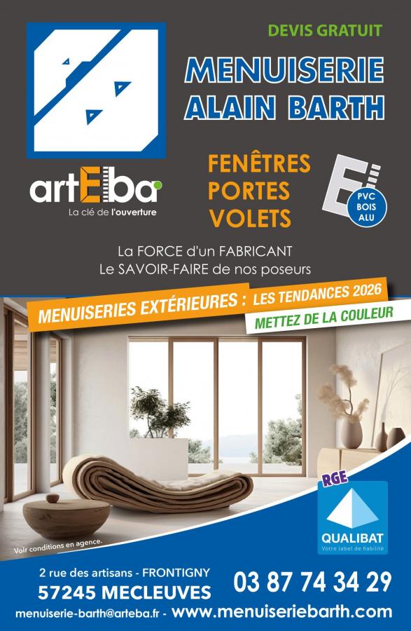 Mettez de la couleur dans vos menuiseries ! Mettez de la couleur dans vos menuiseries !