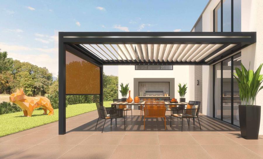 Quelles options pour une pergola bioclimatique ?