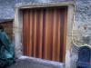 Porte de garage sur mesure pour rénovation