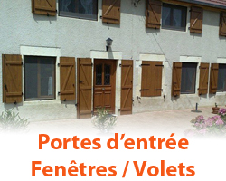 Portes d'entrées, fenêtres et volets